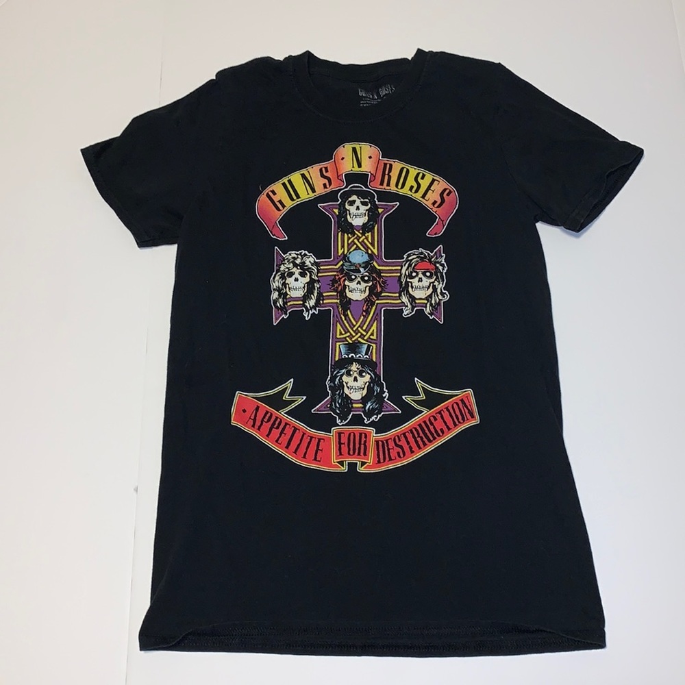 Guns n Roses Appetite for Destruction T-Shirt - Women’s Size Small - Picture 2 of 8